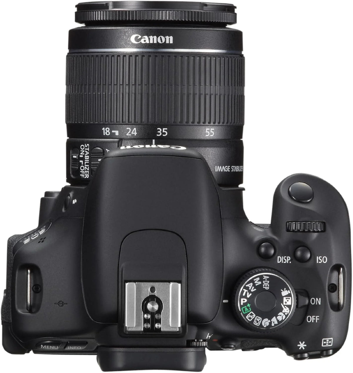 Canon EOS 600D Appareil photo numérique Reflex 18 Mpix Kit Objectif 18-55mm IS II Noir