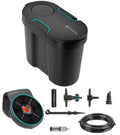 Gardena Aquabloom Solution d'arrosage Automatique Solaire avec réserve d'eau: jusqu'à 20 Plantes pour terrasse ou Balcon, arrosage Goutte à Goutte, 14 programmes d'arrosage (13301-20)
