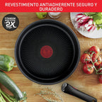 Tefal Ingenio Emotion Set of 3 Frying Pans 22/24/28 cm + 3 Saucepans 16/18/20 cm + Stew Pot 24 cm + Wok 26 cm + 12 Accessories | Induction Safe, Non-Stick, Dishwasher and Oven Safe