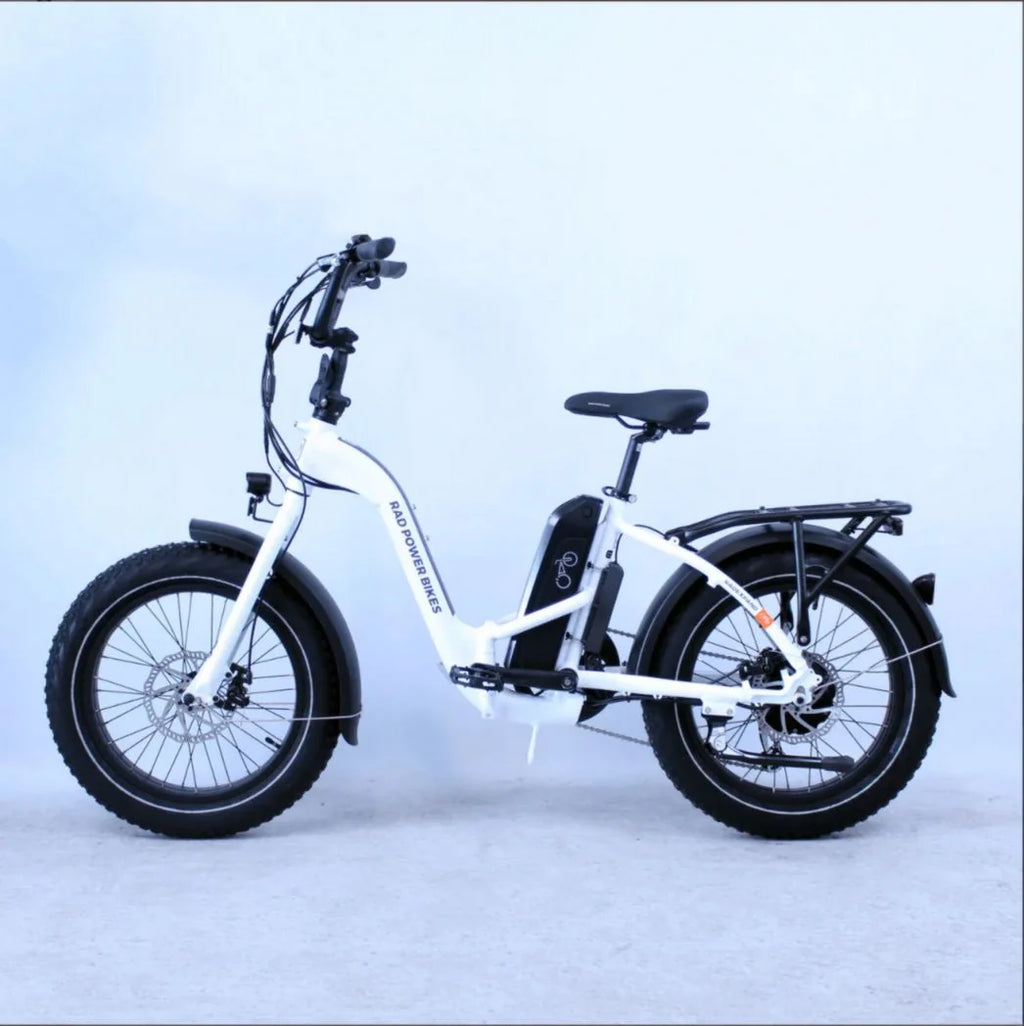 Vélo électrique pliable RadPower Bikes RadExpand 5, blanc