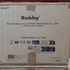 Stérilisateur De Bocaux Électrique Cuve Inox Avec Écran Lcd Robinet Et Minuteur 31l 2000w - STERI PRO INOX XL LCD