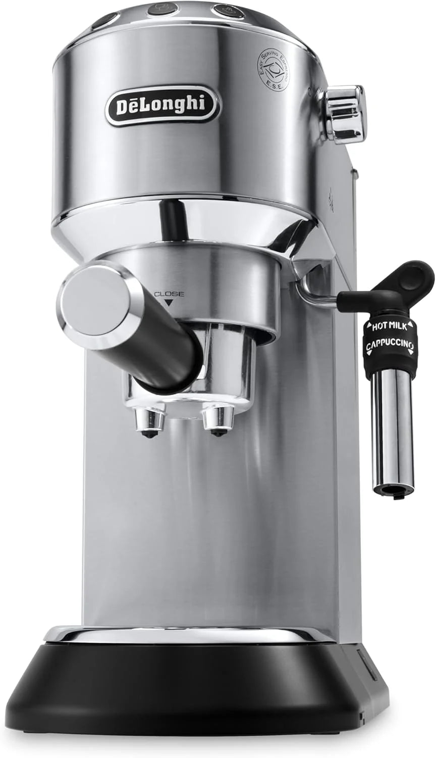 De'Longhi EC685M Dedica Deluxe Automatic Espresso Machine,35 oz, 1, Metallic