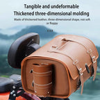 Top case de moto rétro, coffre universel épais et étanche, coffre de voyage avec serrure à combinaison de sécurité et poignée de transport, valise de rangement pour casque de moto, aspect élégant ( Co