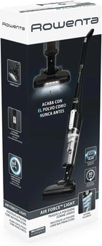 Rowenta RH6545 Type de nettoyage: Sec;Technologie d'aspiration: Cyclonique;Filtre lavable Aspirateurs balais électriques, 0.65 liters, Noir