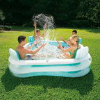 Piscine gonflable avec 4 sièges 223 x 223 x 66 cm Summer Waves