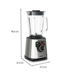 Moulinex PerfectMix + Blender haute vitesse, 1200 W, bol 2 L, Capacité utile 1,5 L, Technologie de lames Powelix