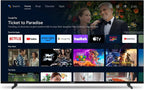 THOMSON 55 Pouces (139 cm) 4K Ultra HD Smart Android TV, Google Assistant, Wi-FI, Dolby Digital, Bluetooth, Triple-Tuner (Câble/Satellite/Antenne), HDMI, CI+, A+ Panneau – 55UA5S13 [Classe énergétique E]