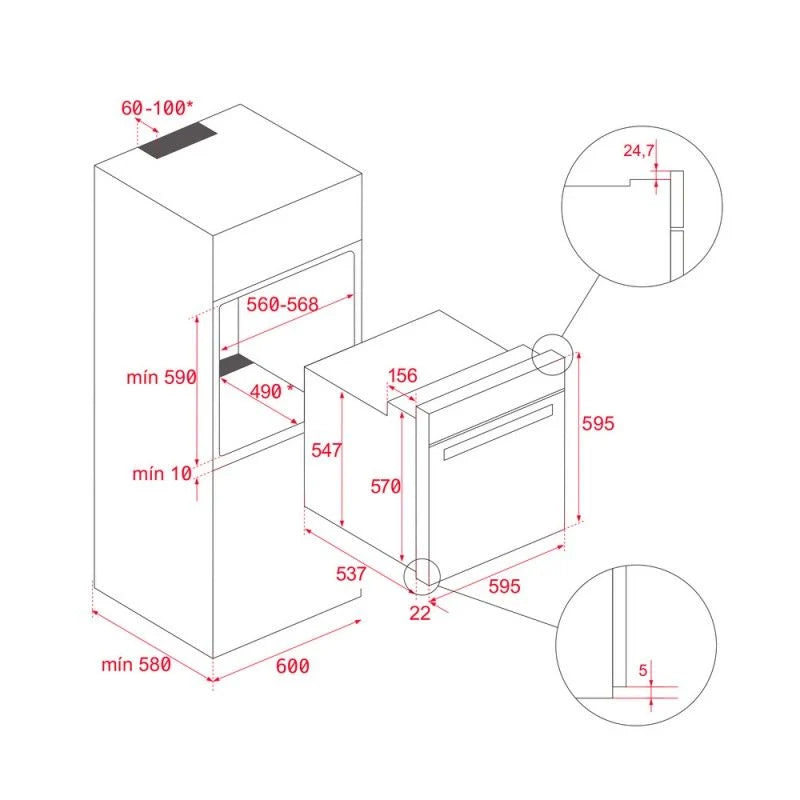 Horno Teka Hlb8400 Blanco G1n 111000004