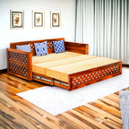 Tranquilix Sofa Cum Bed Sheesham Wood