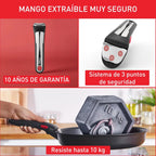 Tefal Ingenio Emotion Set of 3 Frying Pans 22/24/28 cm + 3 Saucepans 16/18/20 cm + Stew Pot 24 cm + Wok 26 cm + 12 Accessories | Induction Safe, Non-Stick, Dishwasher and Oven Safe