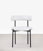 Silla de Comedor en Tela y Metal Alexia