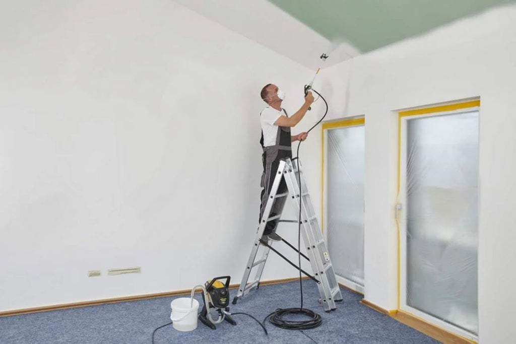 Pistolet de peinture airless WAGNER Control Pro 250 M pour peintures murales, apprêts, vernis et lasures, 15 m² - 2 min, réglage de la pression, 110 bar, tuyau de 9 m