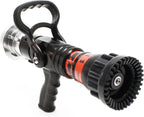 Wiltec Lance d'incendie C2 - avec Jet creux réglable 150/180/300/450/660 l/min - matériel de Lutte contre l'incendie Tuyaux Sapeurs Pompiers Irrigation Arrosage
