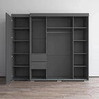 Three-Mirror Wardrobe
