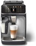 Philips Série 5400 Machine Expresso - Café à Grain - LatteGo Mousseur à Lait, 12 Spécialités de Café, Affichage Intuitif, 4 Profils Utilisateur, Noir (EP5441/50)(Gris Clair/20 Boissons / Café glacé)