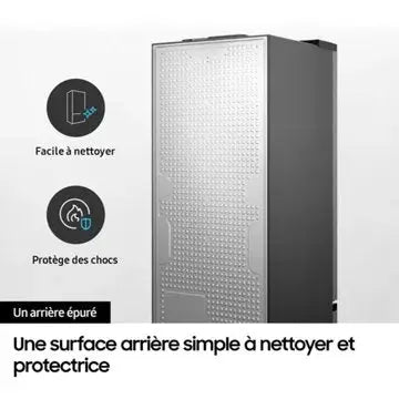 Réfrigérateur combiné	 SAMSUNG 	RB38T607BS9
