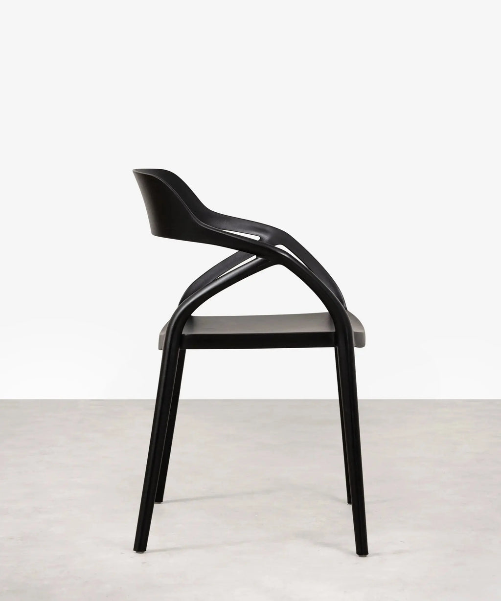 Silla de Polipropileno con Reposabrazos Grace
