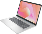 HP 17-cp2003sf Ordinateur Portable 17,3" FHD IPS, PC Portable (AMD Ryzen 5 7520U, RAM 16 Go, SSD 512 Go, AMD Radeon Graphics, Windows 11), Laptop Argent, Clavier AZERTY