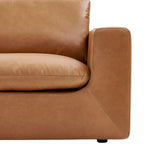 Paula Leather 3 Seater Sofa