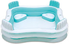 Piscine gonflable avec 4 sièges 223 x 223 x 66 cm Summer Waves
