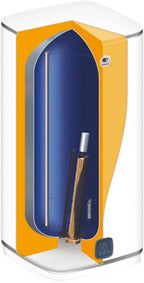 Chauffe-eau électrique Malicio 3 connecté Thermor - 2400W - Carré vertical mural - 100L - 3 à 4 personnes - Blanc