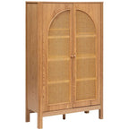 Armoire 2 portes en cannage TIRIA