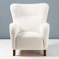 Nismaaya Aldram Wing Chair White