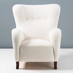 Nismaaya Aldram Wing Chair White