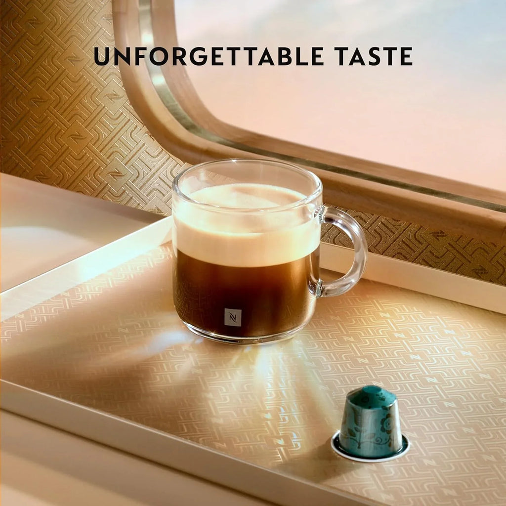 Nespresso EN640W Gran Lattissima, café + lait auto, 1400W, 19 bars, blanc