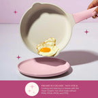 Paris Hilton Cast Aluminum Cookware Set, Pink
