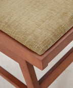 Silla de Comedor en Madera Tapizada Pauline