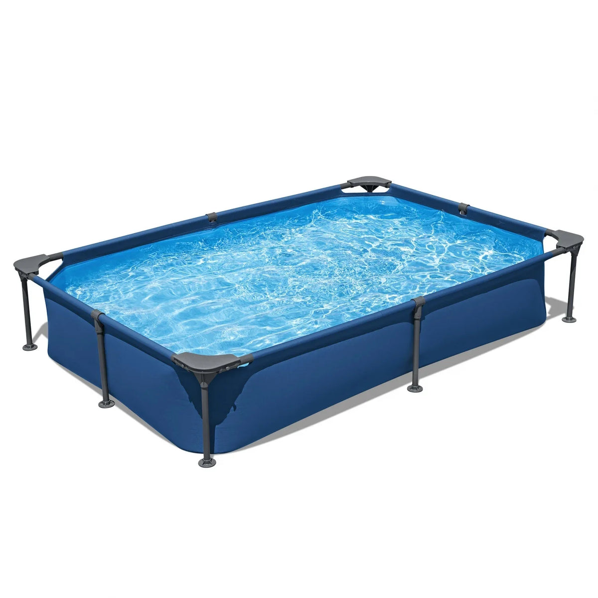 Piscina Rectangular Tubular 221x150x43 cm Fidji