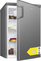 Réfrigérateur 133L inox VS2195-1-inox, Capacité nette : 133 litres, Éclairage intérieur à DEL, Contrôle de la température en continu, 3 clayettes en verre