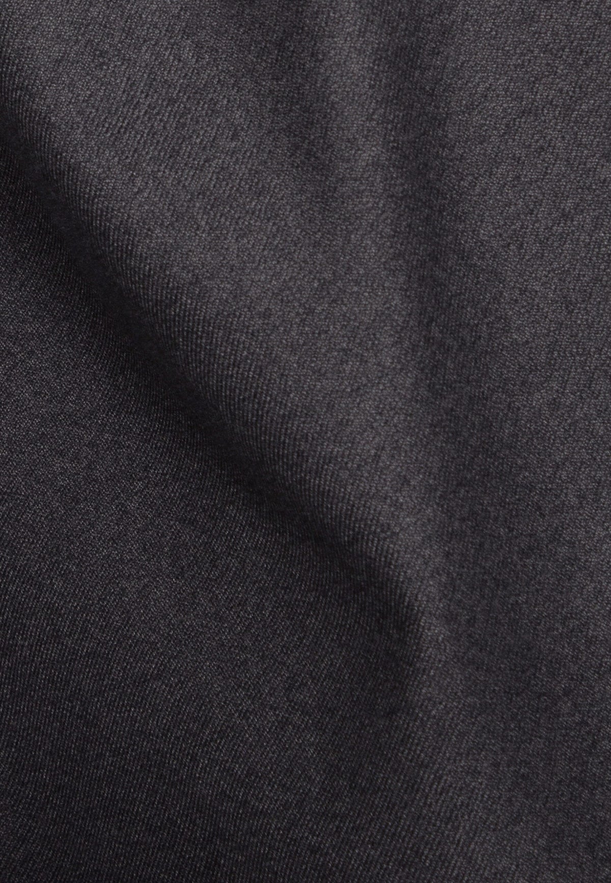 Chemise en flanelle de coton gris