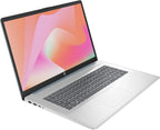 HP 17-cp2003sf Ordinateur Portable 17,3" FHD IPS, PC Portable (AMD Ryzen 5 7520U, RAM 16 Go, SSD 512 Go, AMD Radeon Graphics, Windows 11), Laptop Argent, Clavier AZERTY