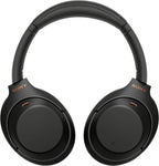 Sony WH1000XM4| Casque Bluetooth à réduction de bruit sans fil, 30 heures d'autonomie, avec micro pour appels téléphoniques, optimisé pour Amazon Alexa et Google assistant, Noir
