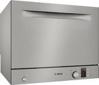 SKS2ITI00E, Série 2, Lave-vaisselle compact 55cm, Pose-libre, Argent