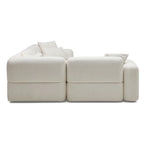 Nismaaya Pascal Modular Sofa Ivory White 4 Seater Corner