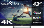 Smart Tech TV QLED 4K UHD 43' (109 cm) 43QW02V Web OS TV- 4xHDMI - 2xUSB - Dolby Vision - Dolby Atmos