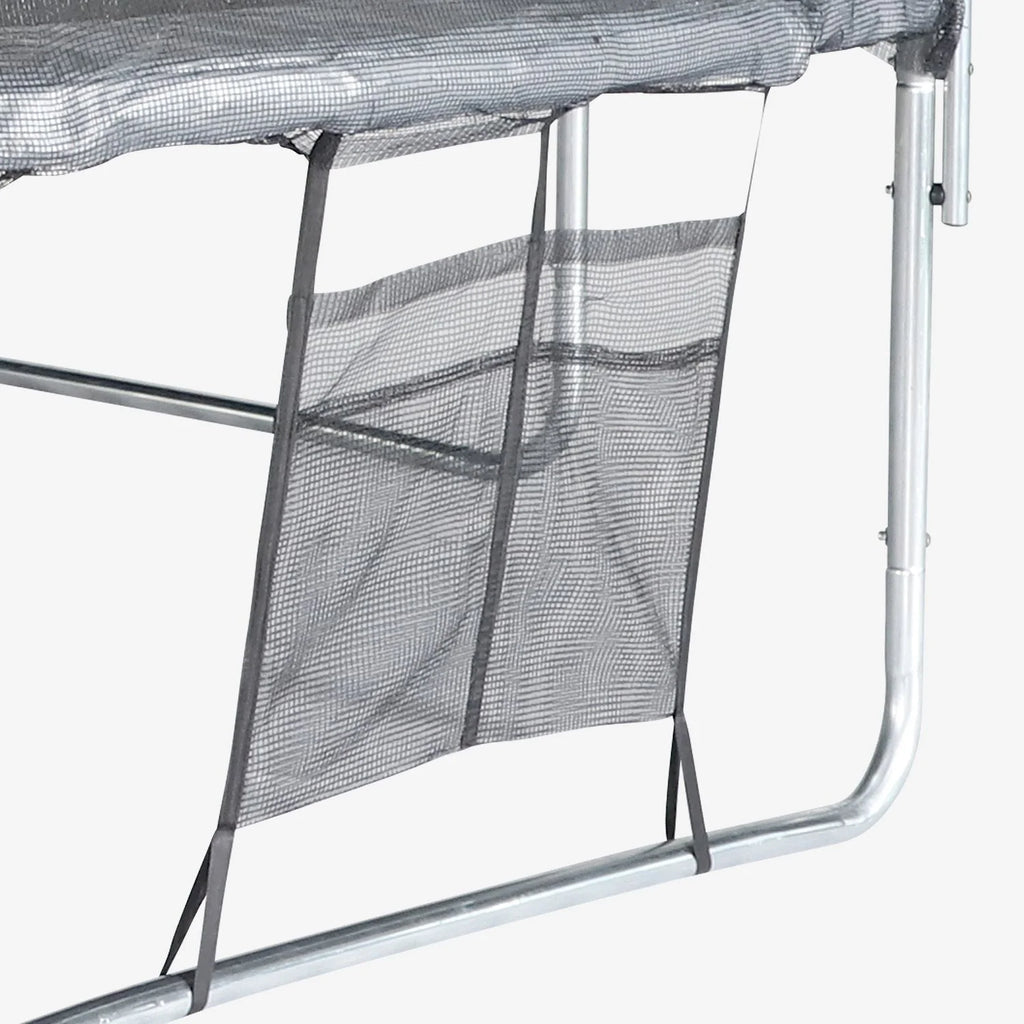 Cama Elástica Con Pack De Accesorios, 490cm, Gris