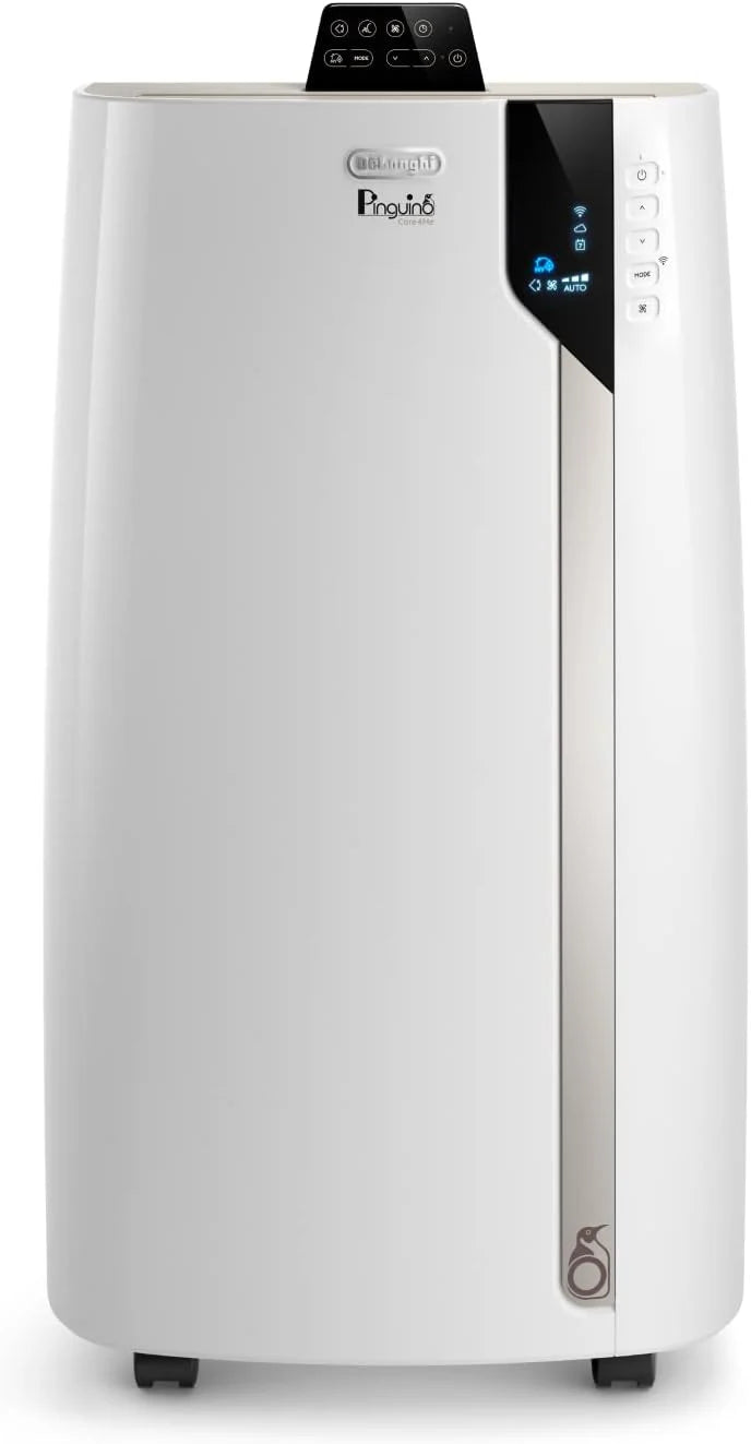 DELONGHI Pinguino PAC EX130 CST Climatiseur mobile WiFi avec fonction de déshumidification, version Pro jusqu'à 120 m³ Blanc