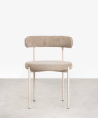 Silla de Comedor en Tela y Metal Alexia