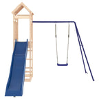 Parque Infantil De Exterior Madera Maciza De Pino Vidaxl