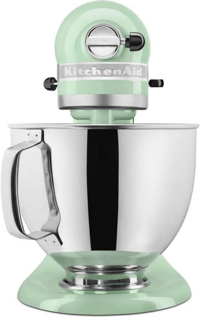Robot pâtissier multifonction KitchenAid Artisan à tête inclinable avec 4 accessoires et bol de 4,8 L | Crème