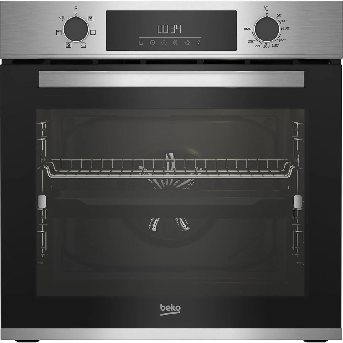 Horno y Placa de Inducción Beko BBSE12340XD