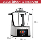 Magimix Cook Expert Chrome 18900 Multi-Function Robot Cooker 3.5L, Professional Motor, Matt Chrome
