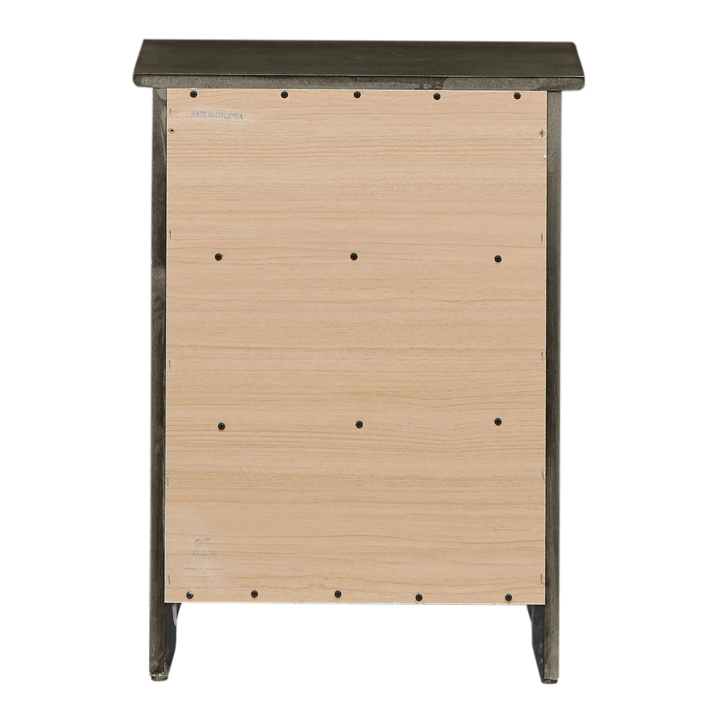 Daniel 3-drawer Transitional Wooden Nightstand