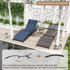 Kullavik 3-PiecesOutdoor Chaise Lounge Set