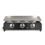 Livoo Plancha De Gas 7200w En Metal Negro. - Doc249