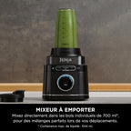Ninja Mixeur blender processor Detect Power Pro 3-en-1 1200 W noir